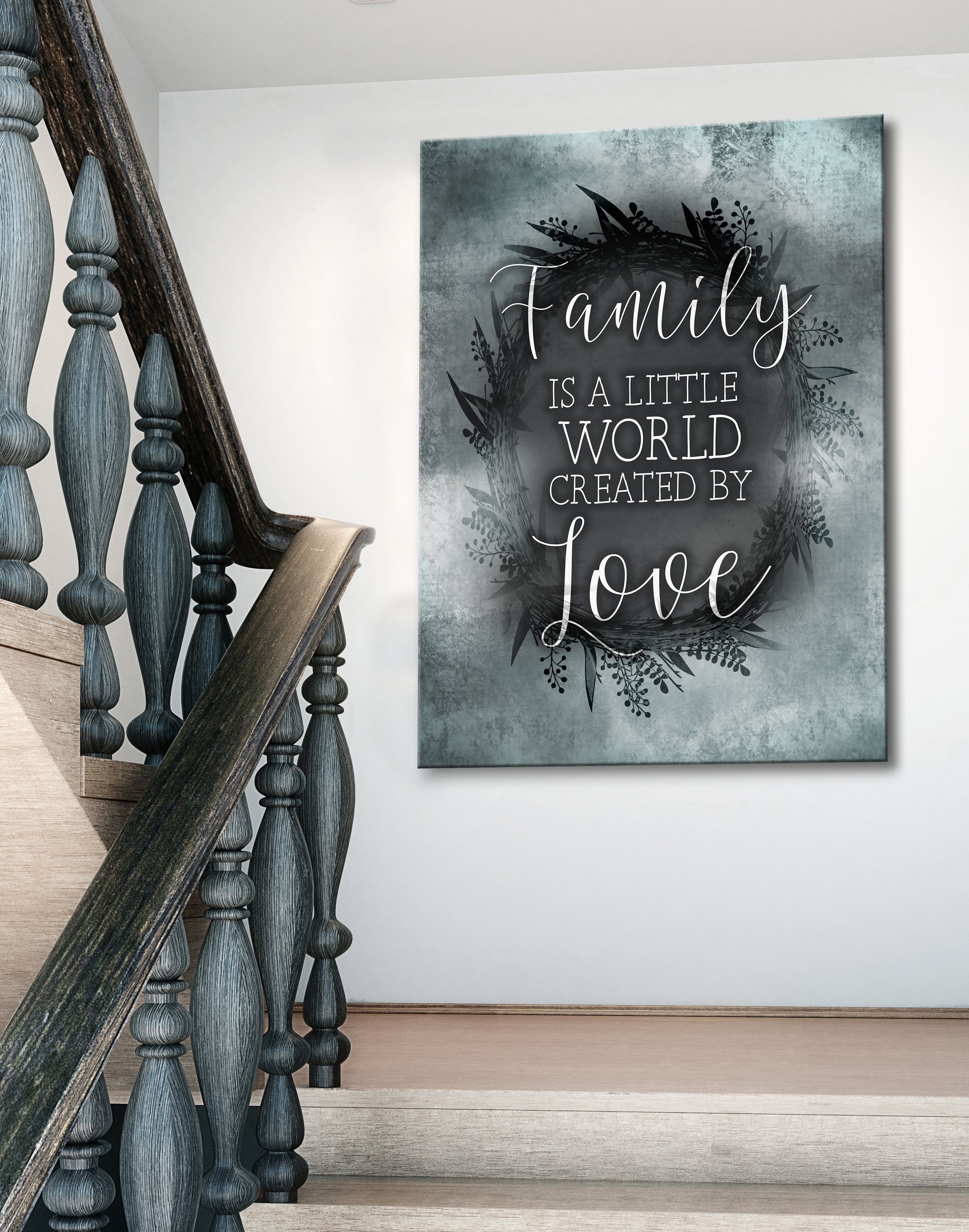 Love-Created Family Wall Art V3 with Wood Frame (Ready to Hang) - Buy 2, Save 20%