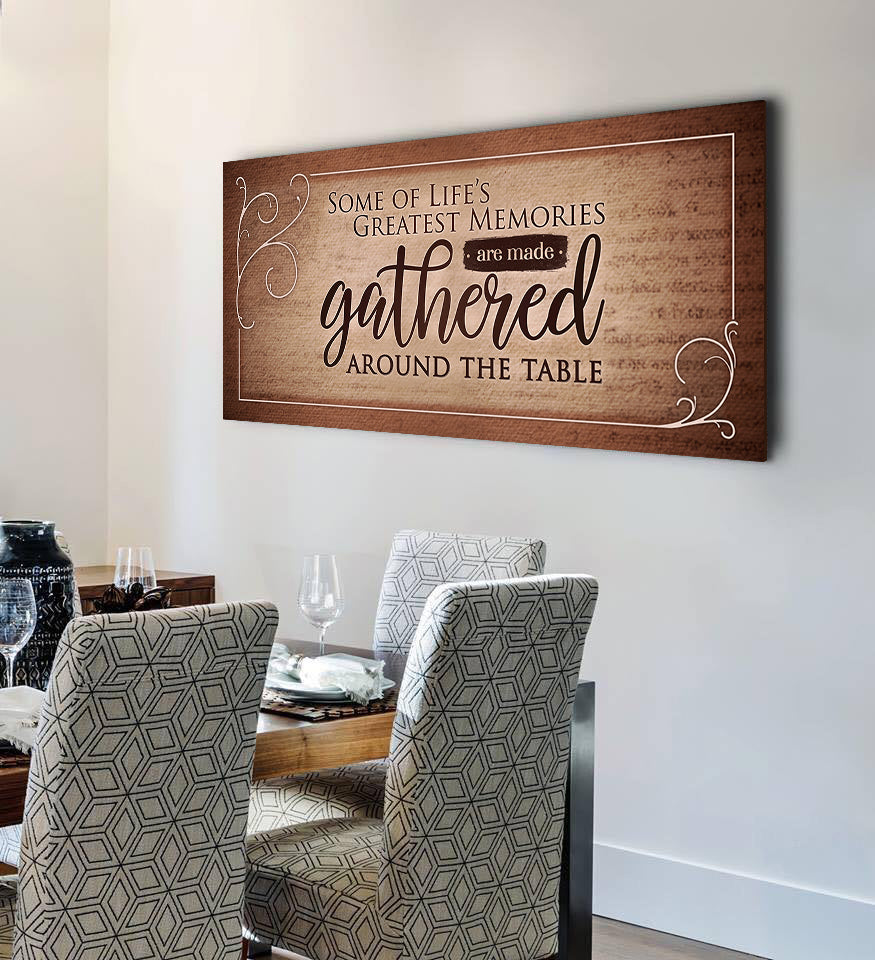 Ready-to-Hang Wood Frame Kitchen Wall Art: Great Life Memories! Buy 2, Save 20%