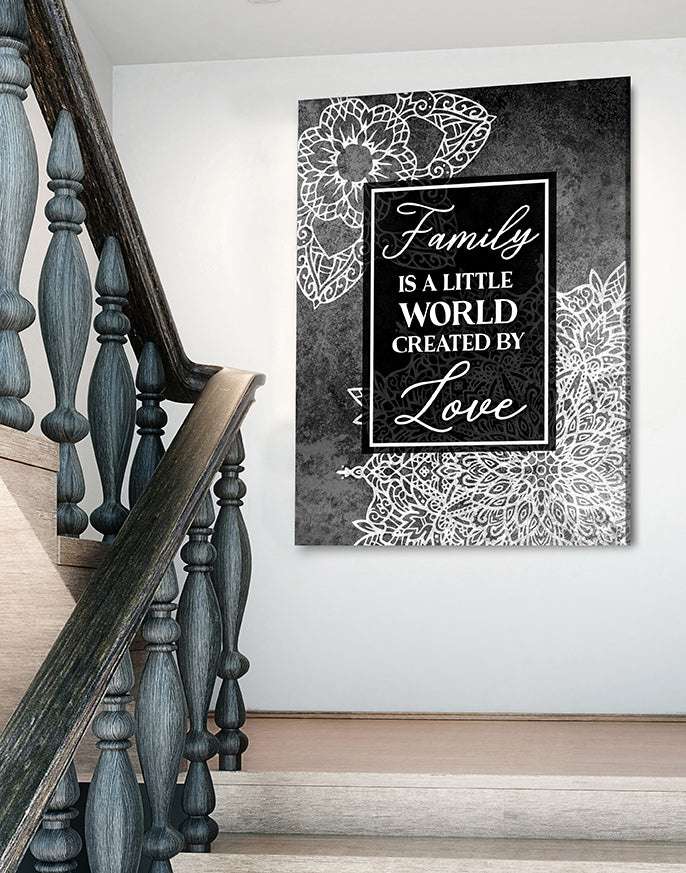 Boho Family Wall Art V4: Wood Frame, Ready To Hang - Buy 2 Save 20%