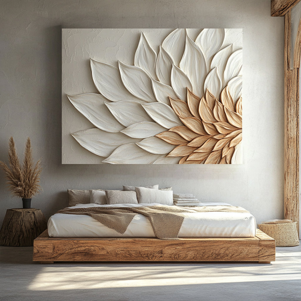 Hot! Solstice Bloom - Modern & Boho Floral Wall Art