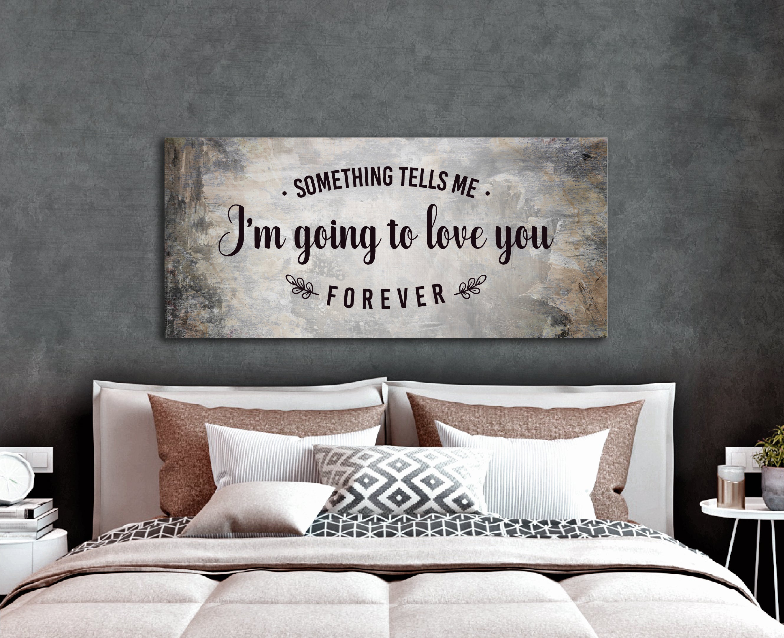Ready-to-Hang Wood Frame Couples Wall Art: I'll Surely Love You Forever