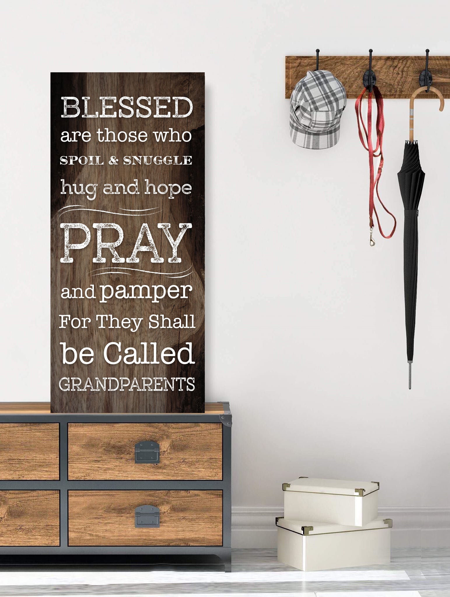 BLESSED Family Wall Art: Wood Frame, Ready To Hang - Buy 2 Save 20%