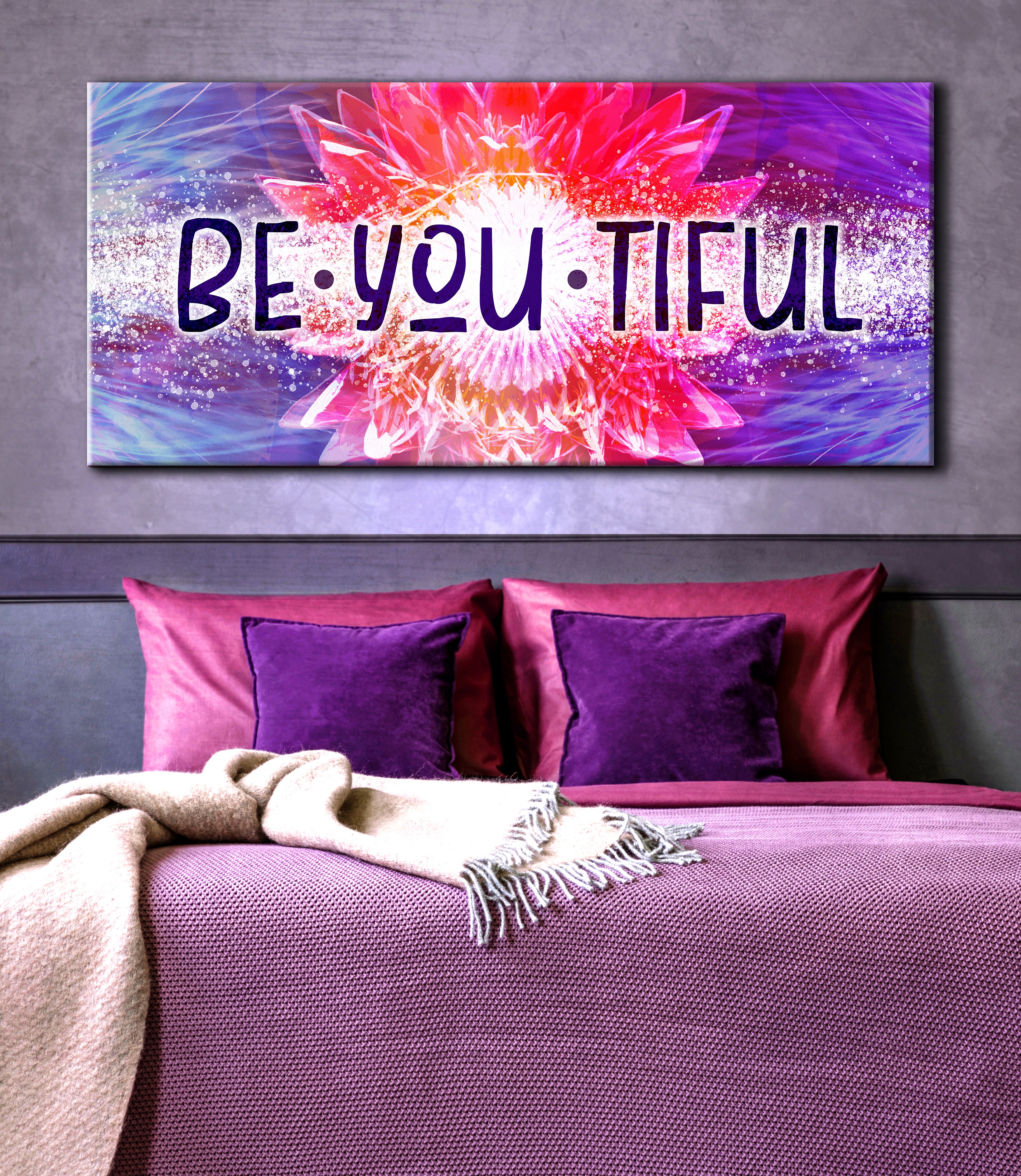 High - Quality Teen BeYouTiful Wood - Framed Wall Art, Ready To Hang