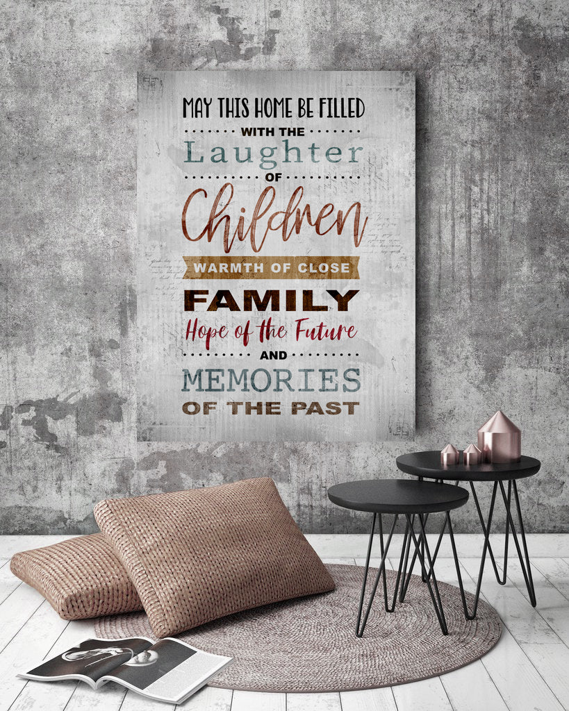 High - Quality Wood - Framed Home Wall Art: May This Home, Ready To Hang