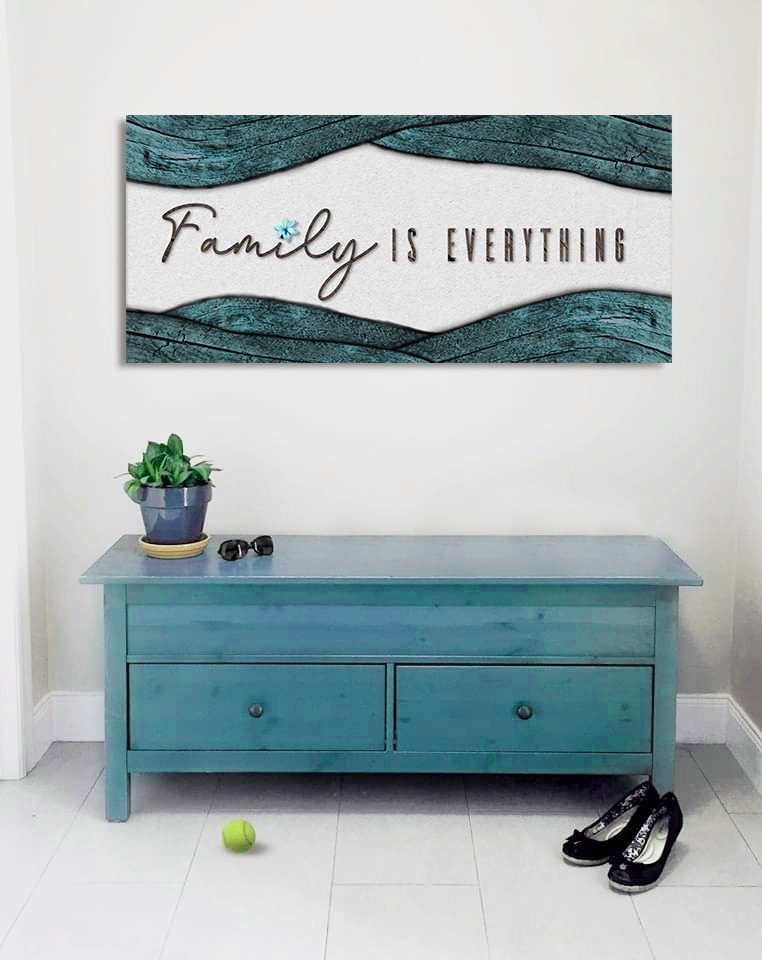 Family Wall Art V5: Ready-to-Hang Wood Frame, Buy 2 Save 20%