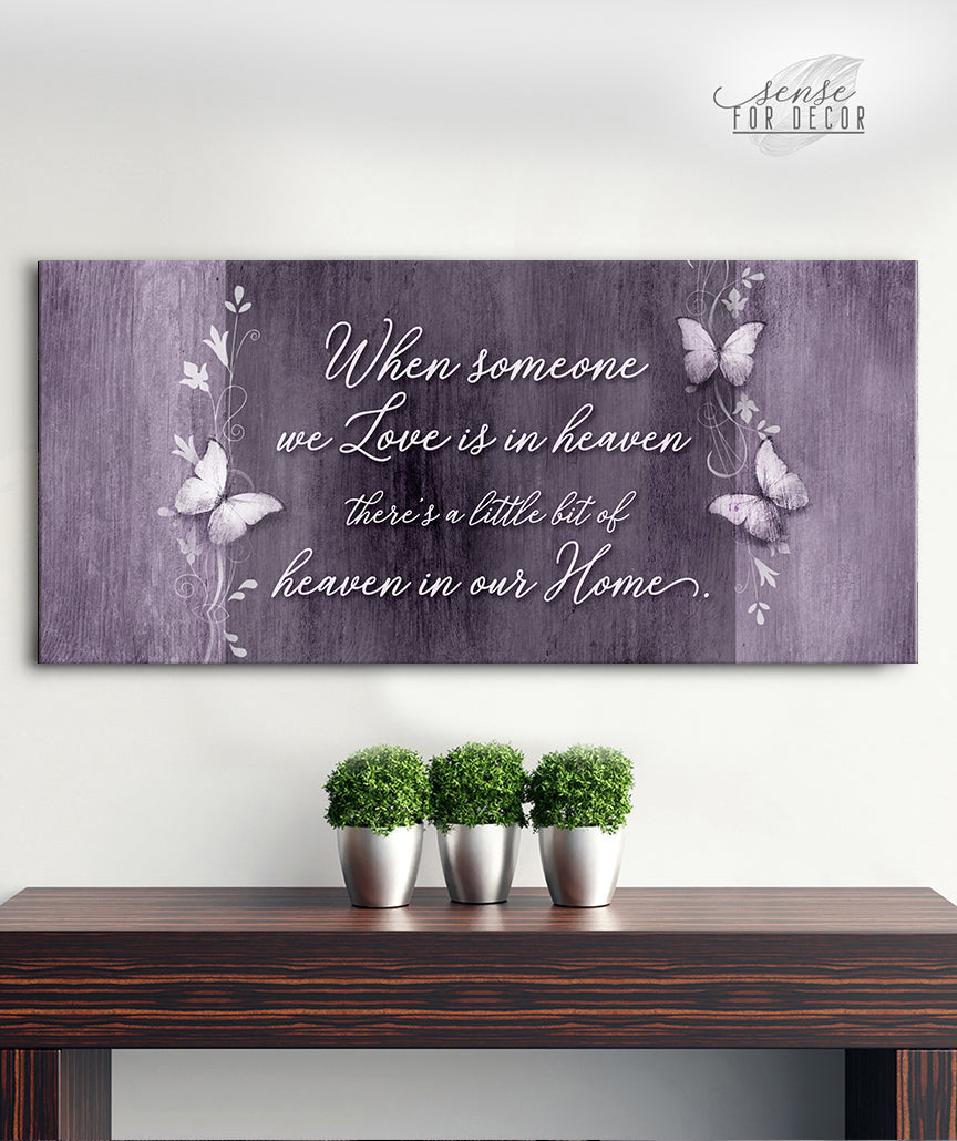 Exclusive Offer! Inspiring Heaven-themed Wall Art with Wood Frame, Ready to Hang