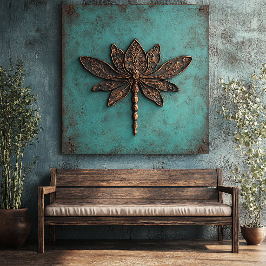 Exclusive Rustic Lotus Canvas Art - Buy 2 Get 20% Off!