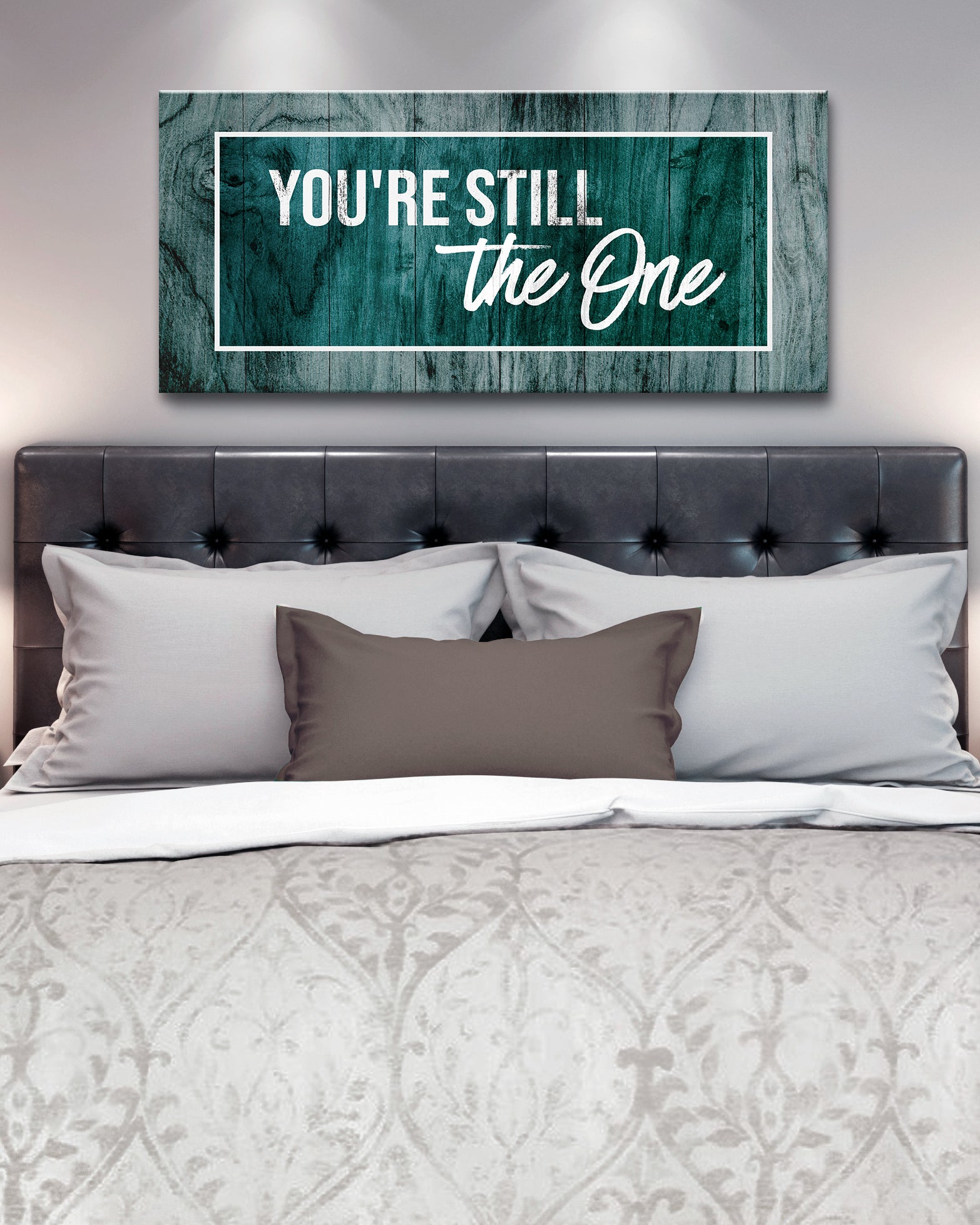 Hot! You're Still The One V2 Couples Wall Art with Wood Frame (Ready To Hang)