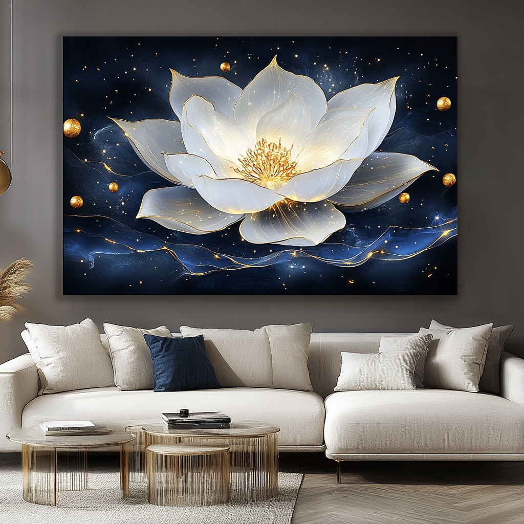 High - Quality Home Wall Art: Midnight Bloom Version 3