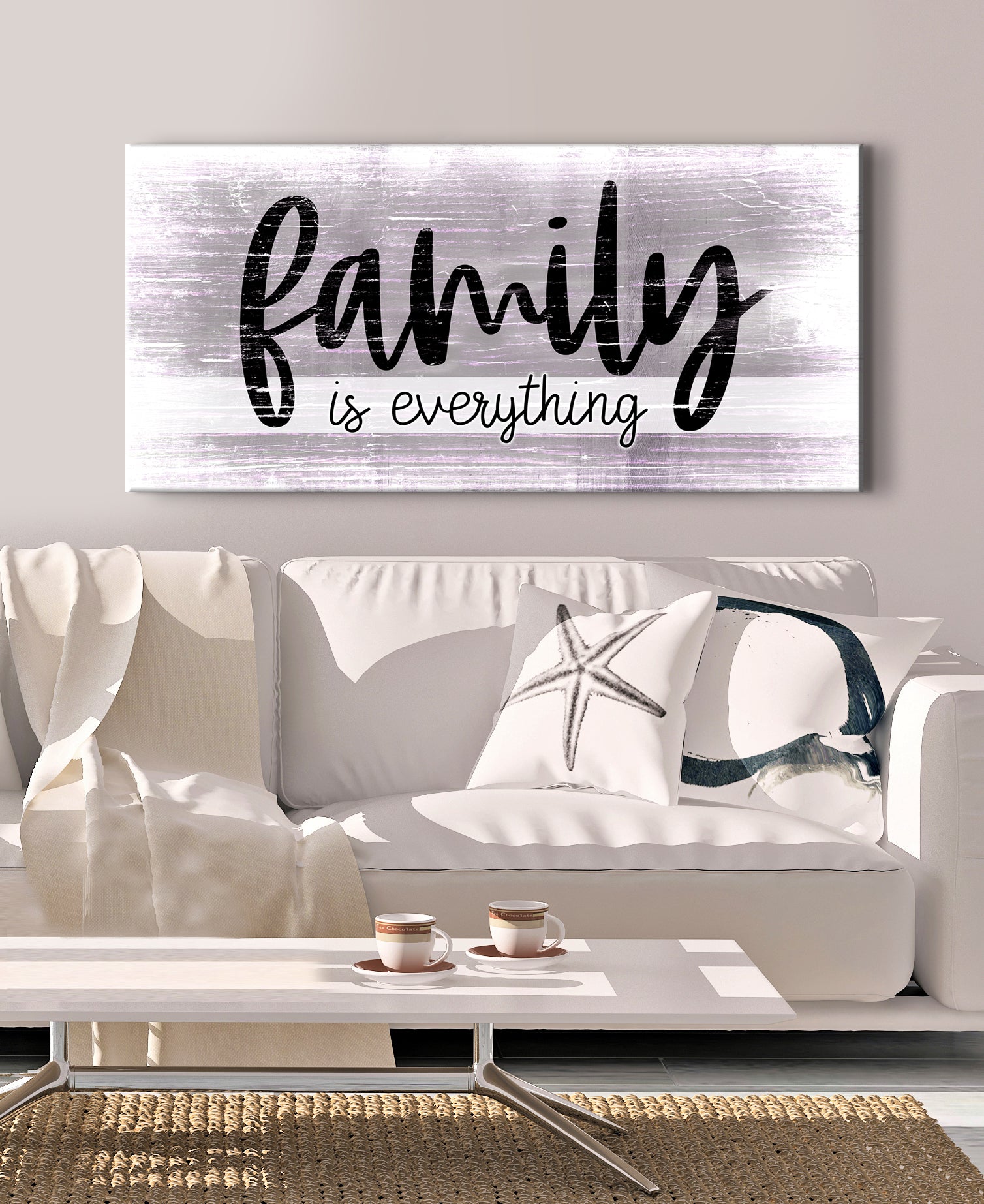 Hot Deal! Family Wall Art V7 - Wood Frame, Ready To Hang