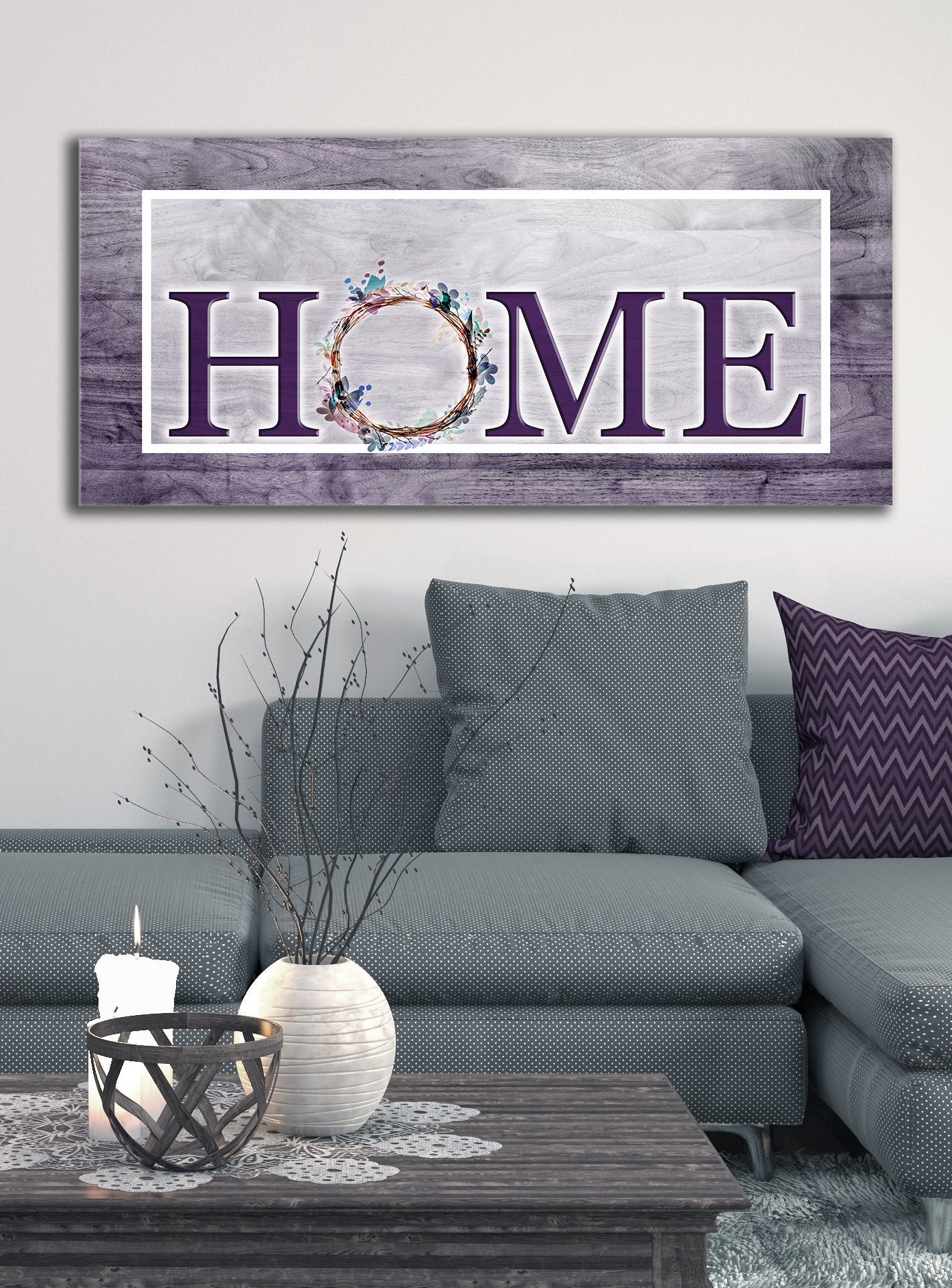 High - quality Spring Wall Art with Wood Frame, Ready to Hang for Your Home