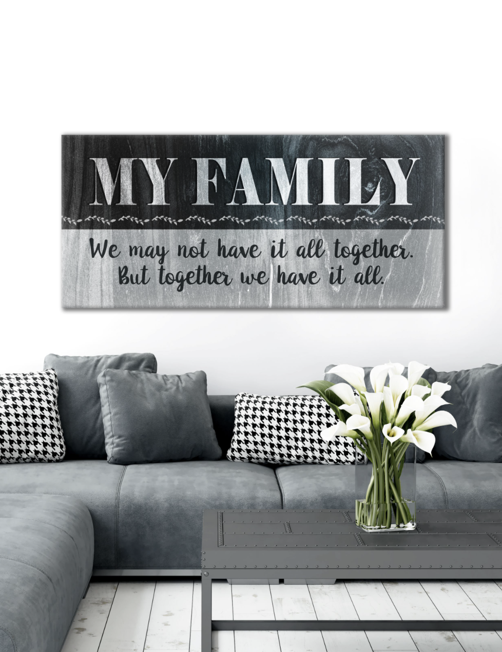 High - quality Wood - framed Wall Art for Home, Ready to Hang