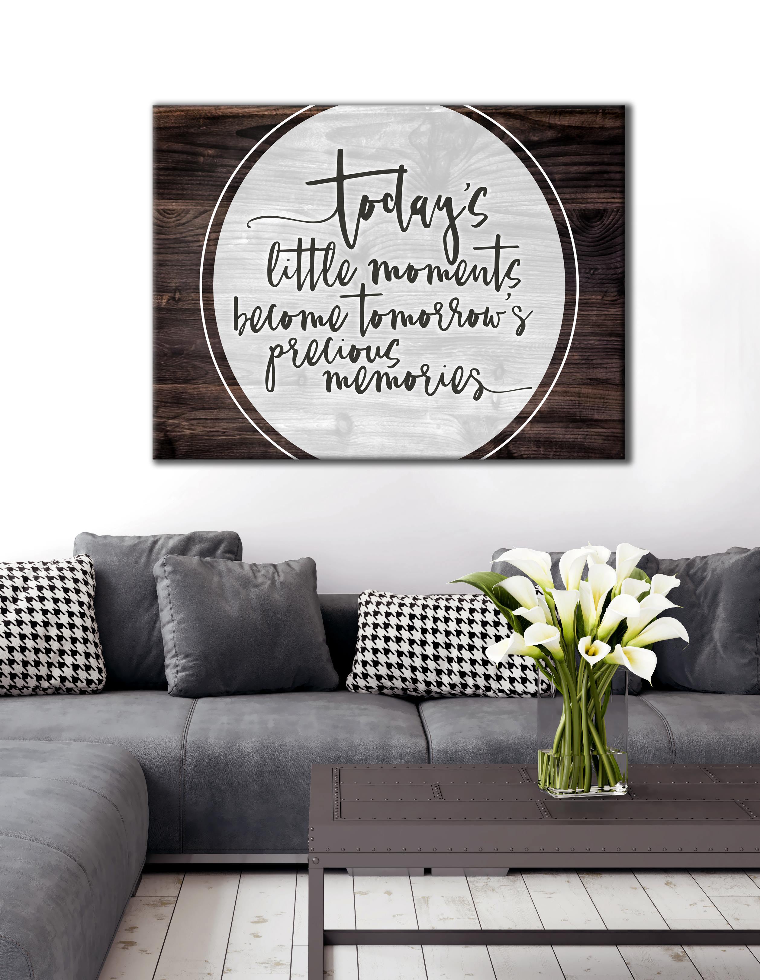 Exclusive Home Wall Art: Capture Precious Memories (Wood Frame, Ready to Hang)