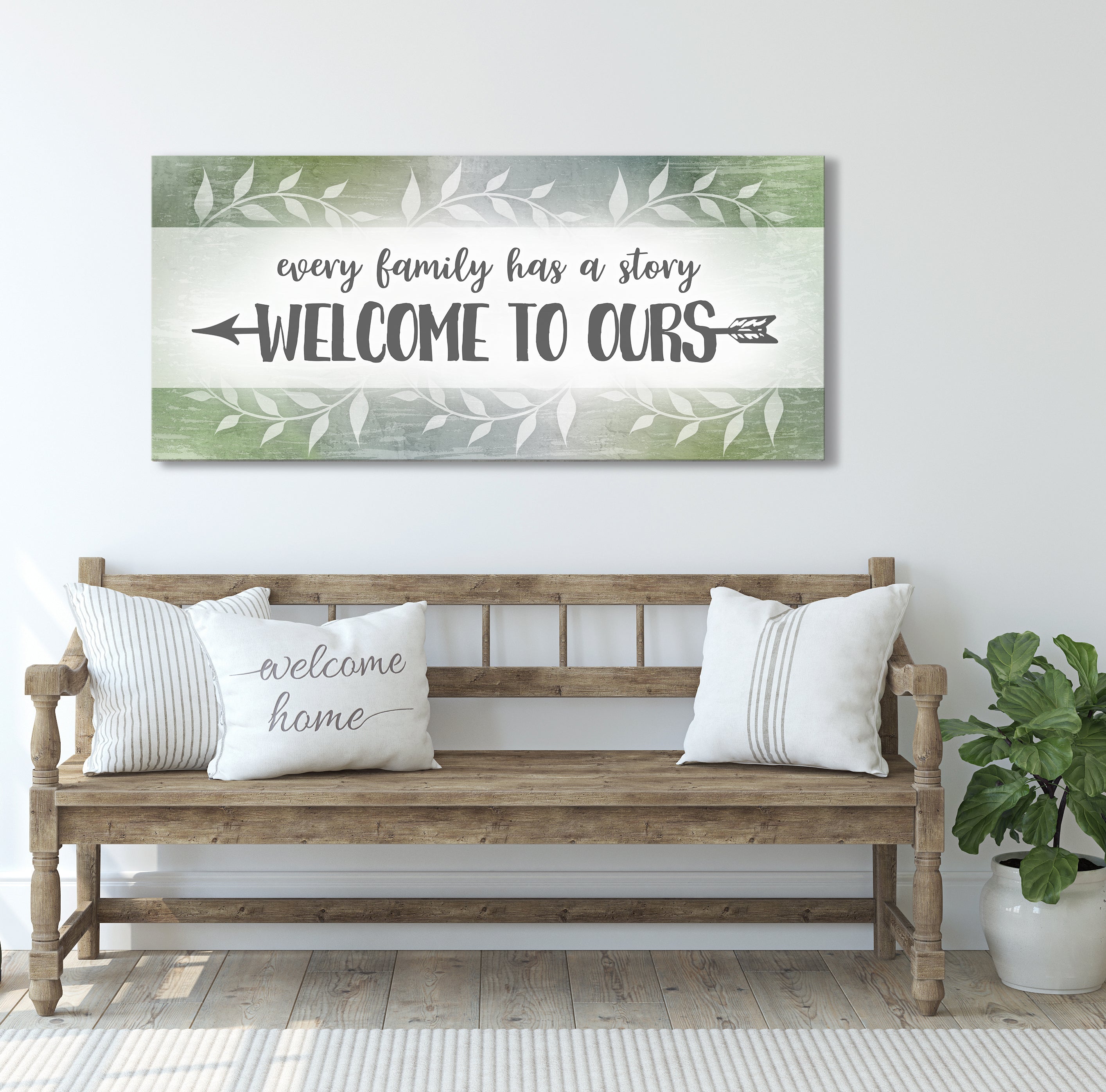 High - Quality Wood - Framed Family Wall Art V3: Ready to Hang, Tell Your Family Story