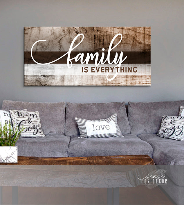 Family Wall Art V11: Wood Frame, Ready To Hang - Buy 2 Save 20%