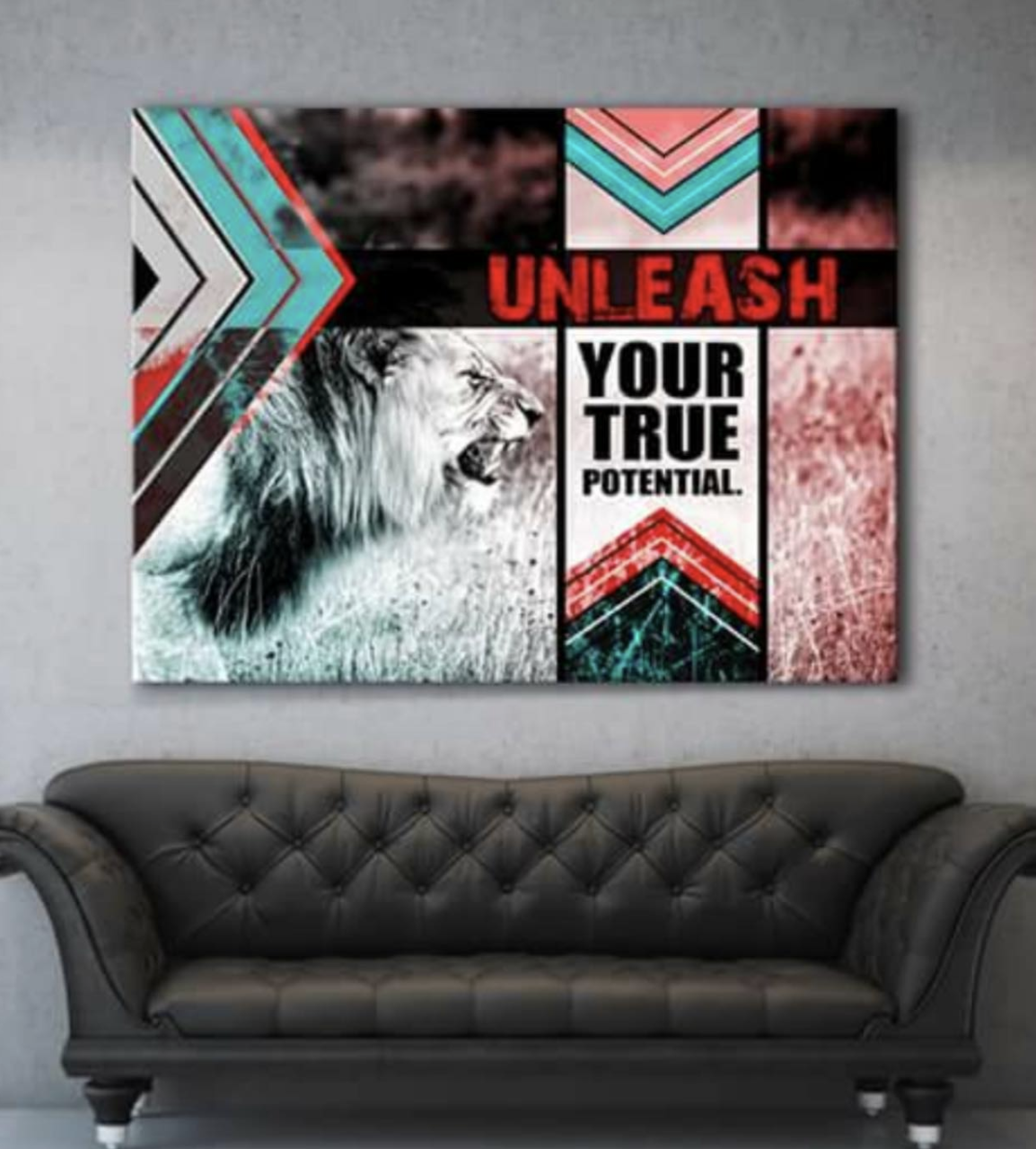 Limited-Time Offer! High-Quality Business Wall Art with Wood Frame, Ready to Hang and Unleash Your Potential