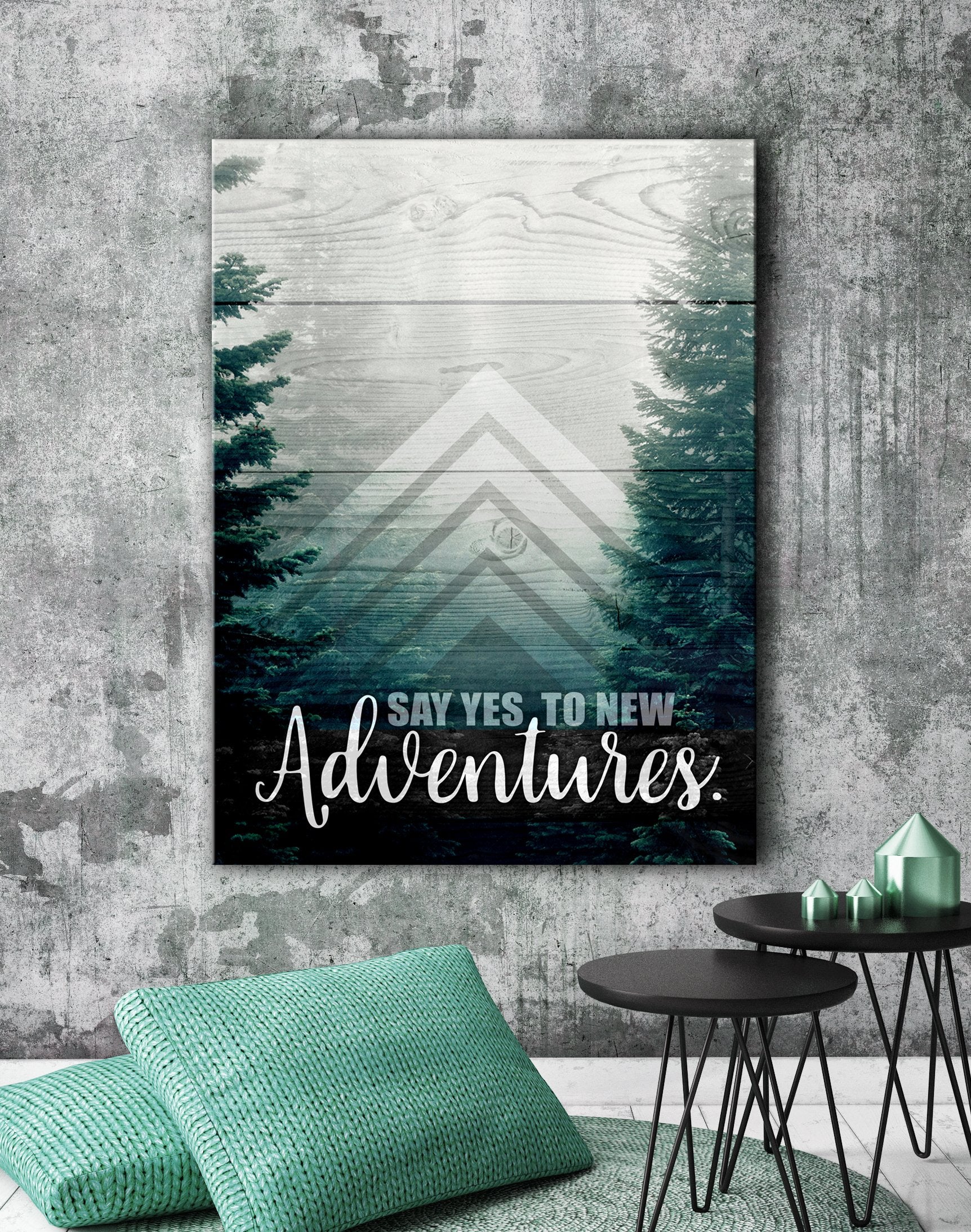 Hot Deal! New Adventures Home Wall Art with Wood Frame, Ready To Hang