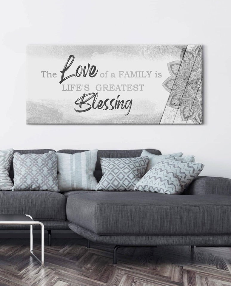 Christian Family Love Wall Art V4 (Wood Frame, Ready To Hang) - 20% Off on 2 Items!