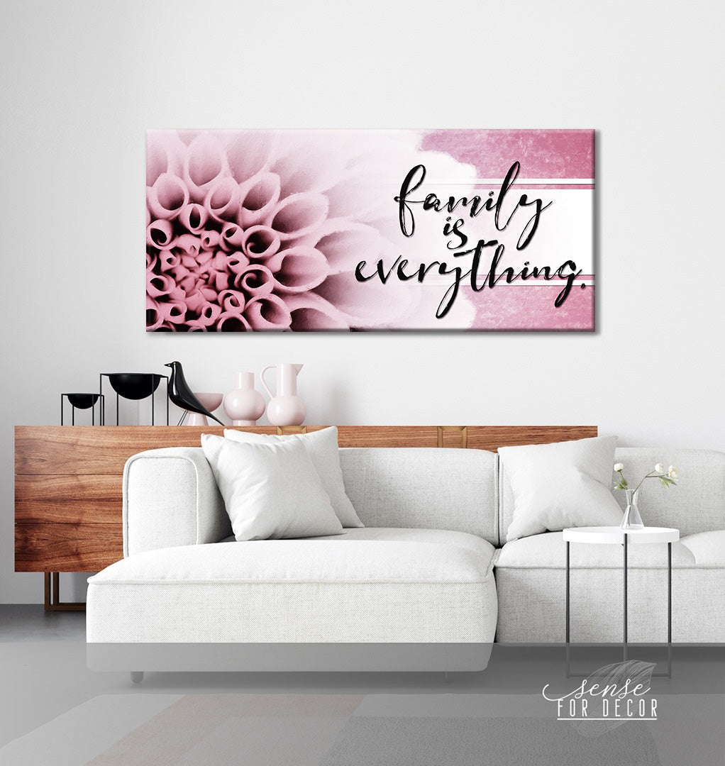 High - Quality Family Wall Art V12: Wood Frame, Ready - to - Hang