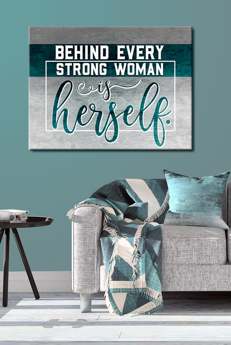 Exclusive! Powerful Women Wall Art with Wood Frame, Ready to Hang