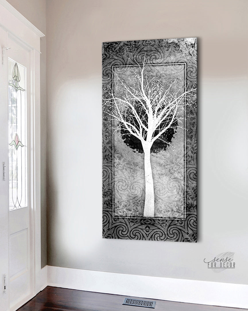 Hot Deal! Boho Tree Wall Art V3 with Wood Frame, Ready To Hang for Nature Lovers