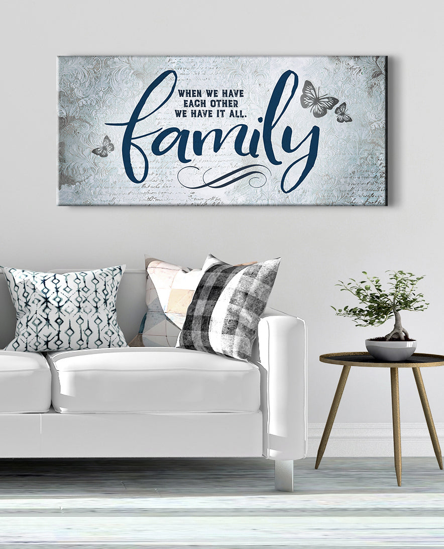 Family Wall Art V2: Wood Frame, Ready To Hang - Buy 2, Save 20%