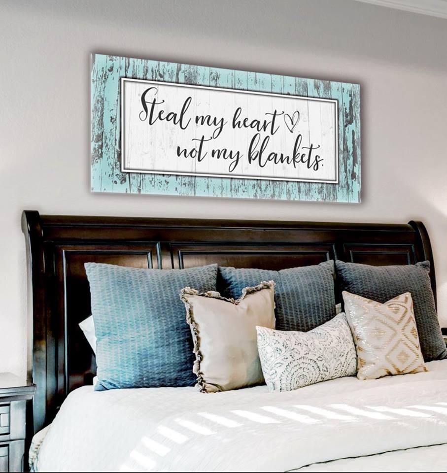 Hot Deal! High - Quality Couples Wall Art - Steal My Heart, Wood Frame, Ready To Hang