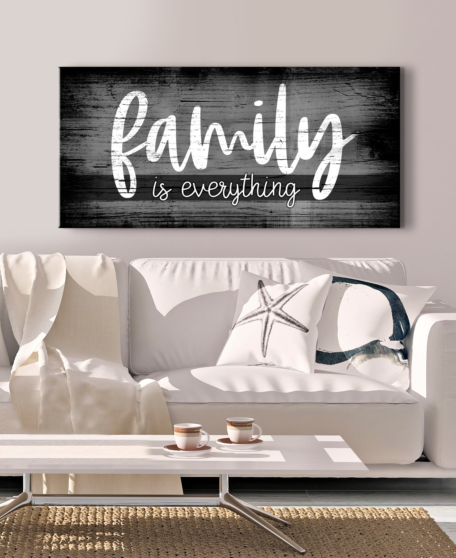 Hot Deal! Family Wall Art V7 - Wood Frame, Ready To Hang