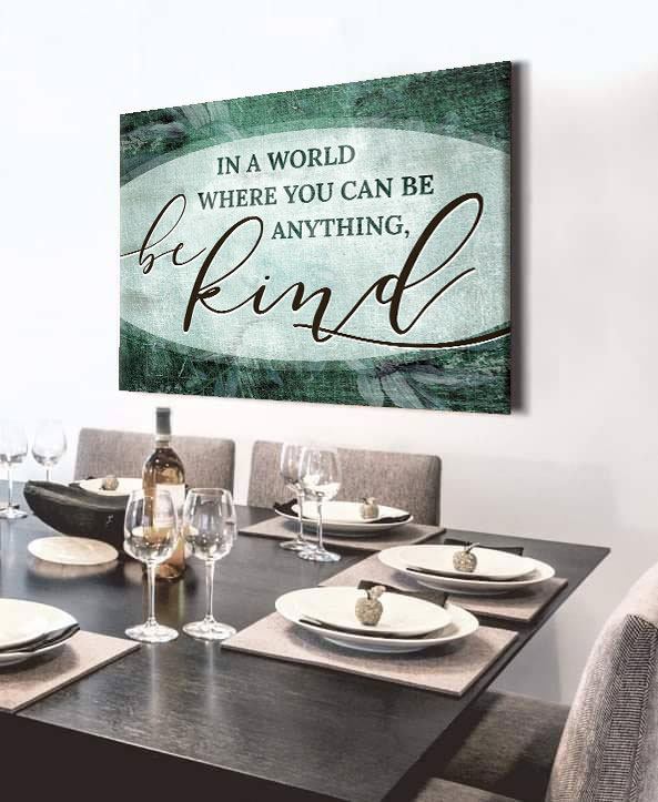 High - Quality Wood - Framed Home Wall Art: Ready To Hang In Your World