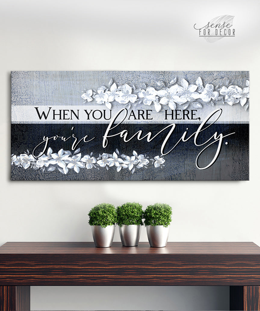 Exclusive Family Wall Art V3: Wood Frame, Ready to Hang - Buy 2 Save 20%