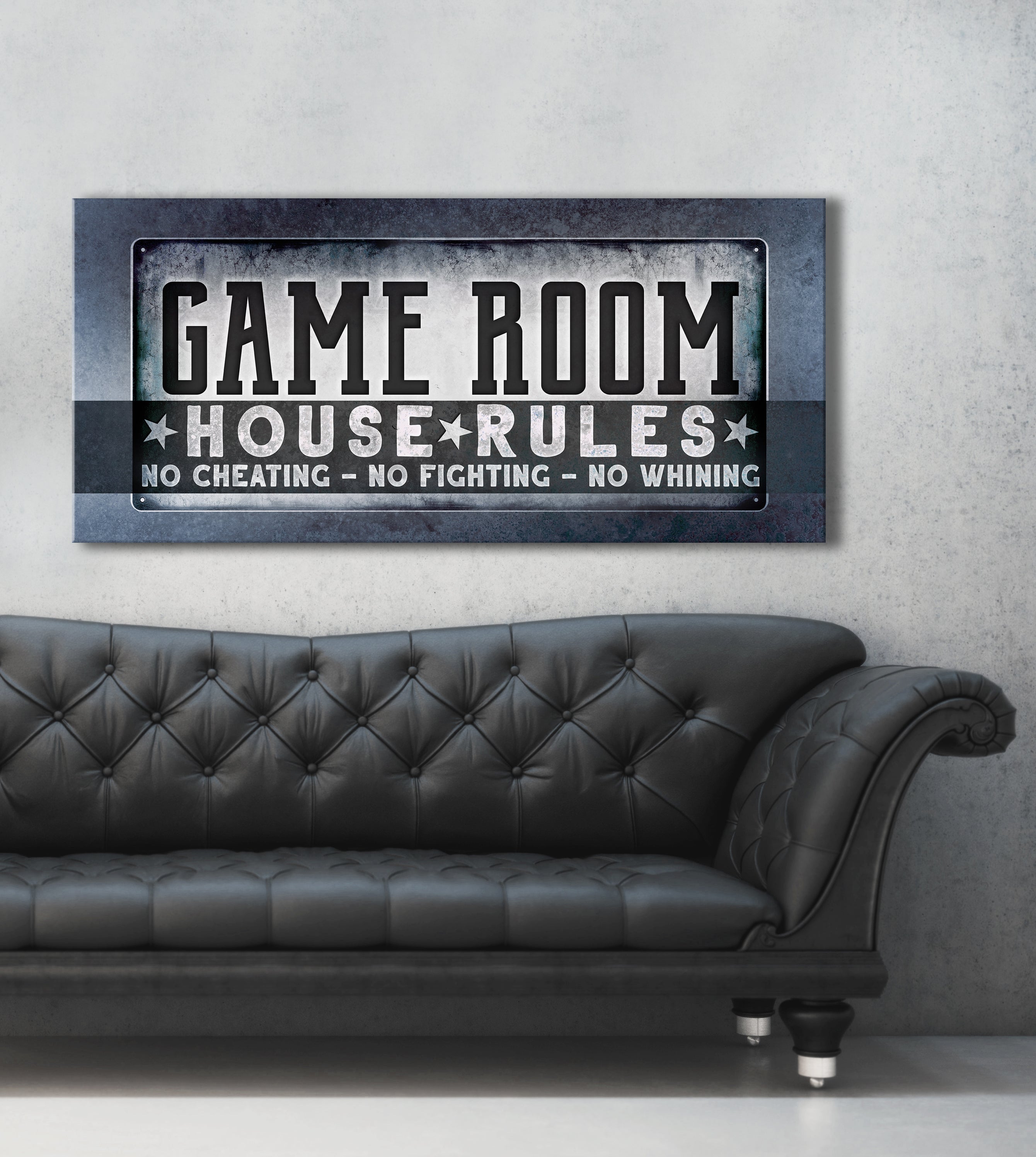 Hot Deal! Ready - To - Hang Wood - Framed Game Room House Rules Wall Art
