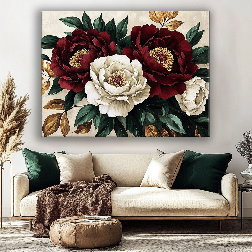 High - Quality Floral Symphony V11 Nature Wall Art