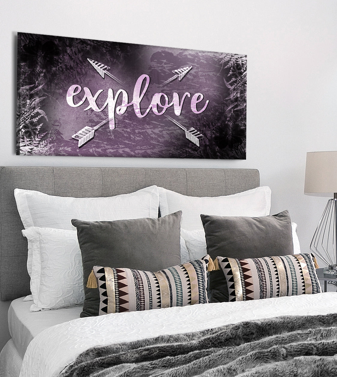 Hot! Ready-to-Hang Wood Frame Home Wall Art