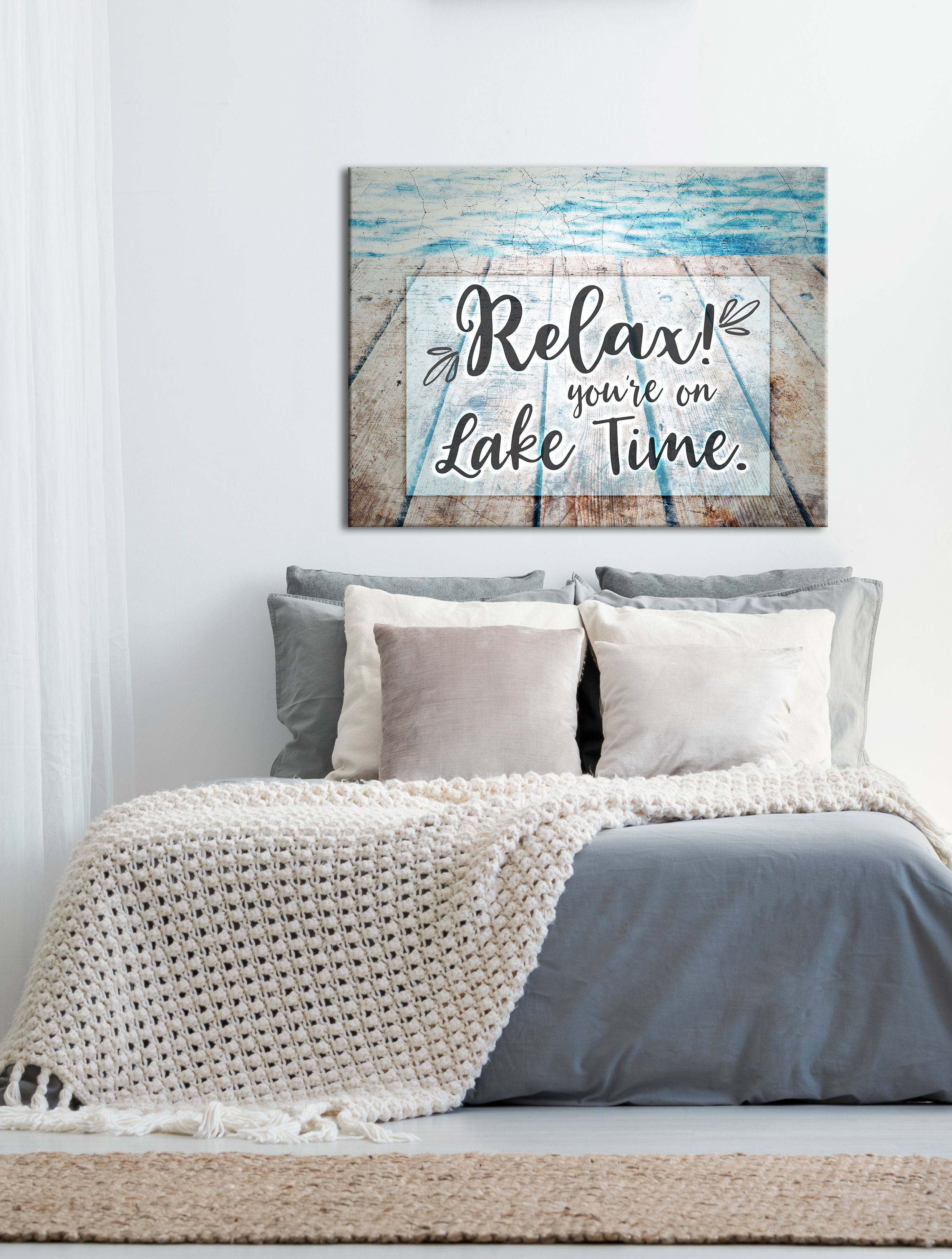 Limited-Time Offer! High-Quality Wood-Frame Cottage Life Wall Art, Ready to Hang