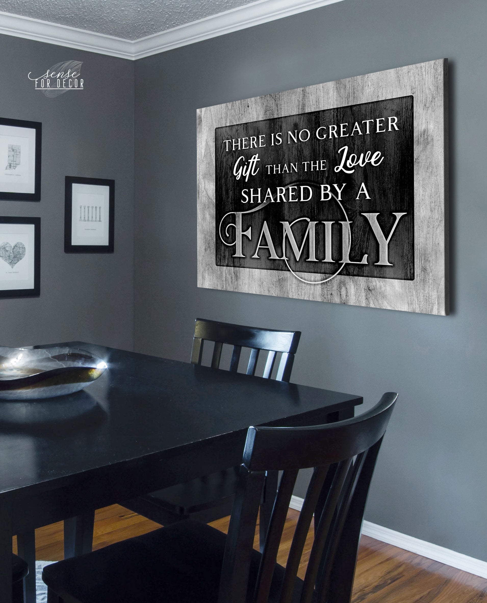 Family Wall Art: The Greatest Gift is Family Love - Buy 2, Save 20%