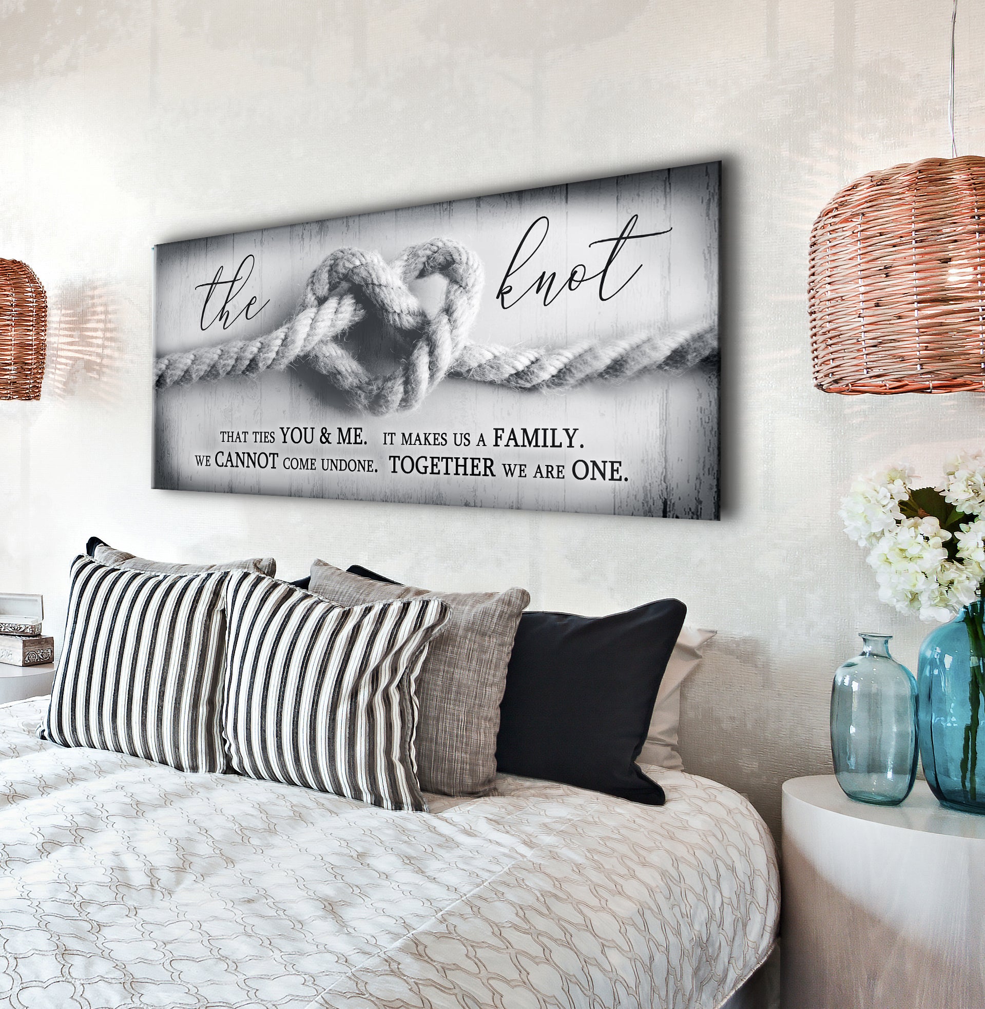 Hot! Ready-To-Hang Wood Frame Wall Art - The Knot