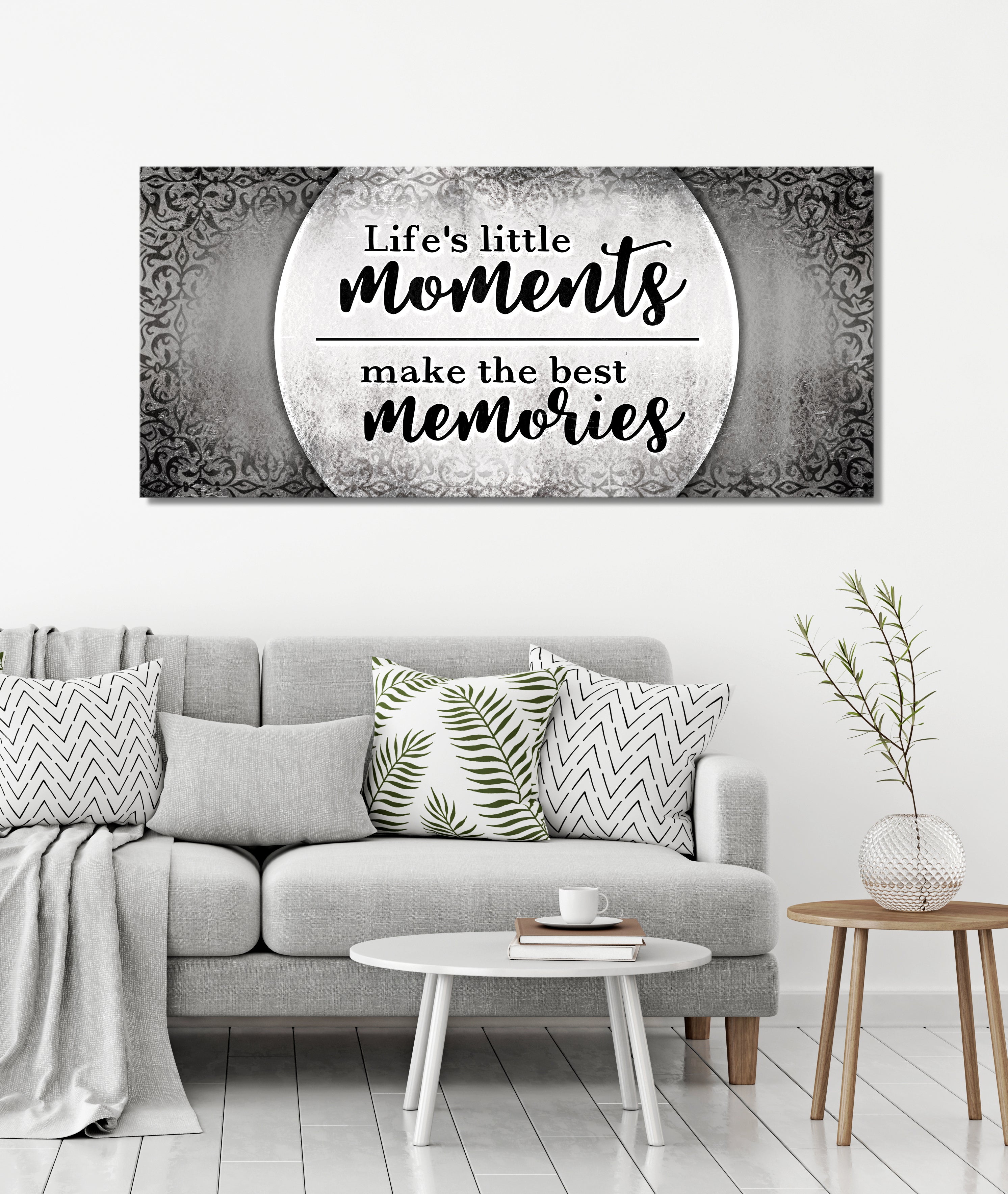 Exclusive Offer! High - Quality Home Wall Art: Life's Little Moments V2 with Wood Frame, Ready to Hang