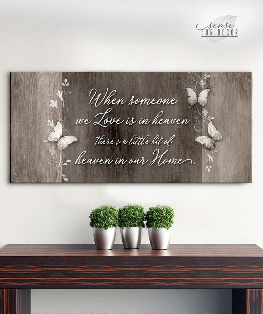 Exclusive Offer! Inspiring Heaven-themed Wall Art with Wood Frame, Ready to Hang