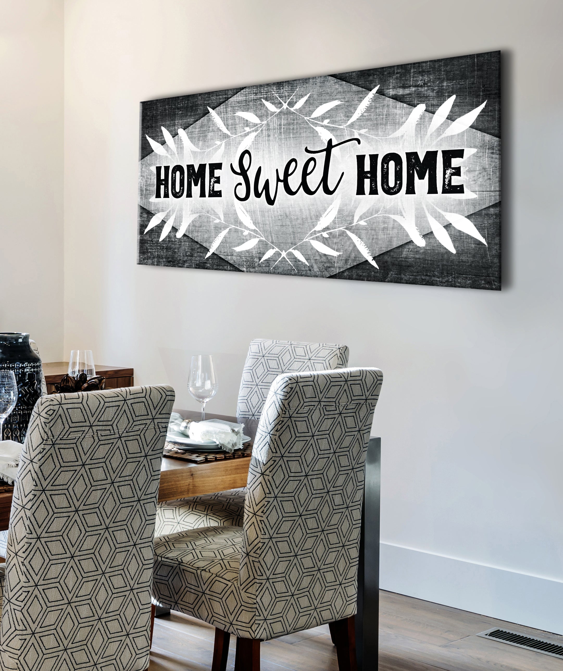 Exclusive Home Sweet Home V6 Wall Art (Wood Frame, Ready To Hang) - Buy 2 Save 20%