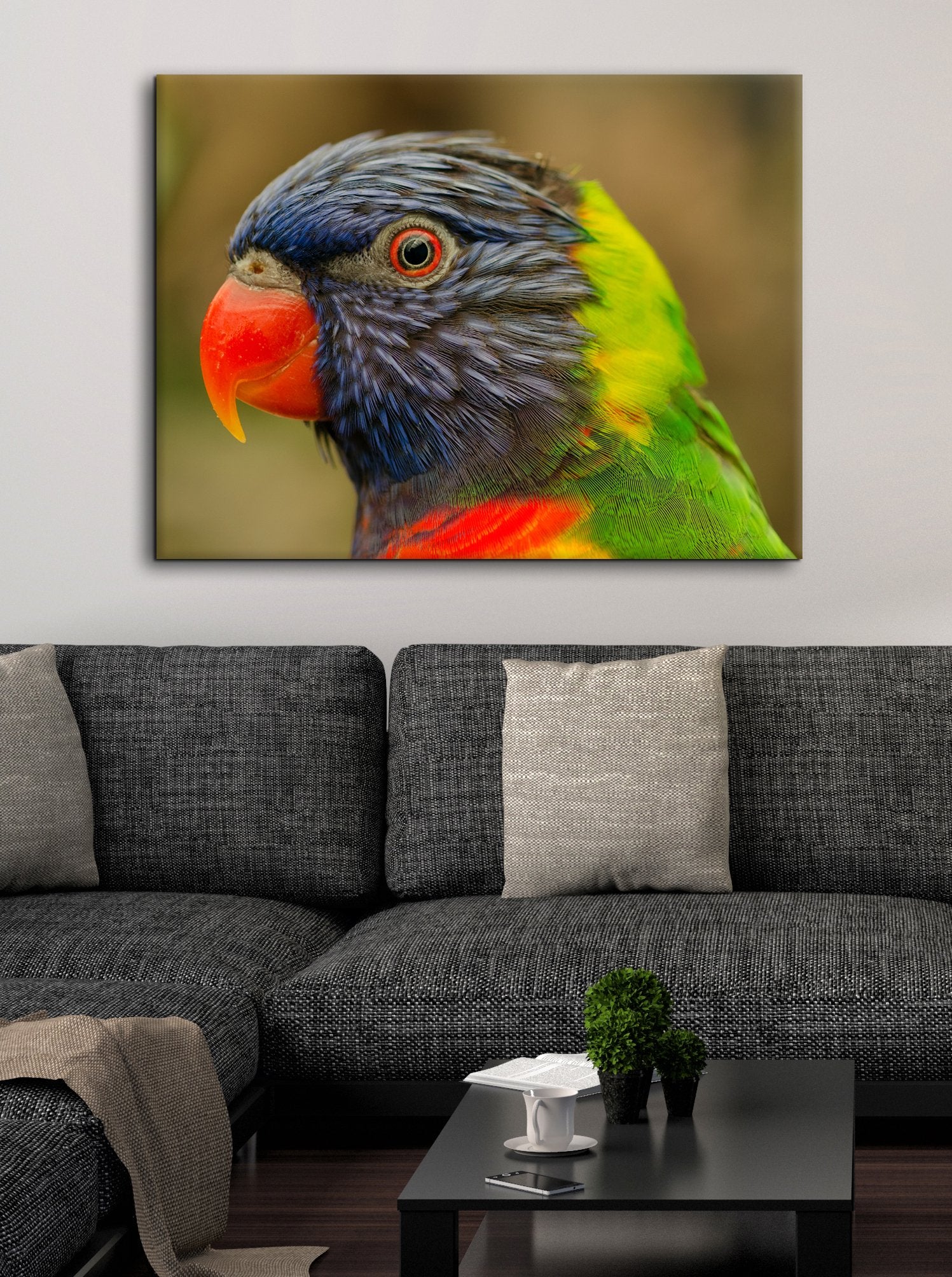 Hot Deal! Ready - To - Hang Bird Wall Art with Wood Frame