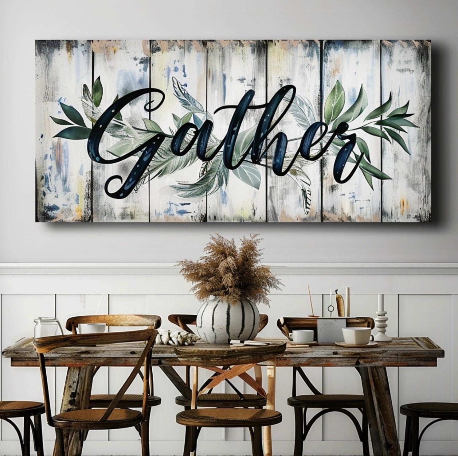Hot Deal! Family Wall Art - Gather V16 for Your Home Decor