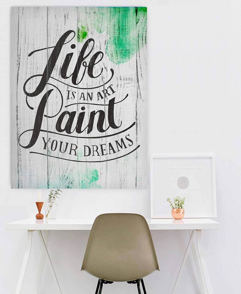 Exclusive Home Wall Art: Paint Your Dreams on Canvas with Wood Frame, Ready to Hang - Buy 2 Get 20% Off