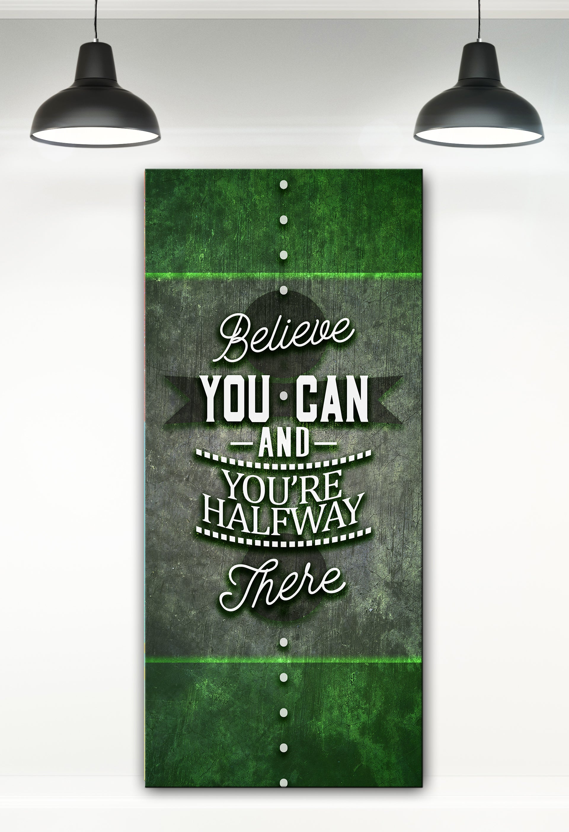 Exclusive Offer! Powerful Women Wall Art - Believe You Can (Wood Frame, Ready To Hang)